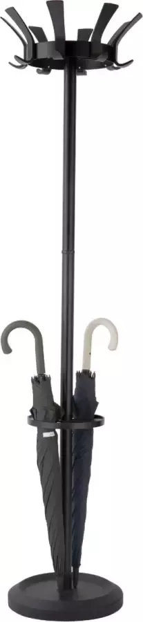 Brasq Kapstok London CS300 Zwart Staal Kapstok staand 181 cm Modern