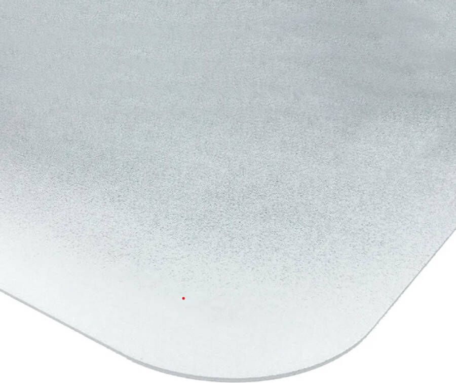 Brasq Stoelmat Transparant 90x120 Vloerbeschermer Bureaustoelmat PVC Vloermat voor zacht vloer CM300+ - Foto 2