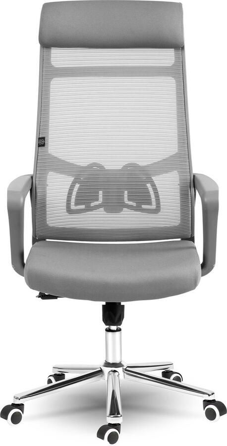 Brema Sofotel micromesh bureaustoel grijs