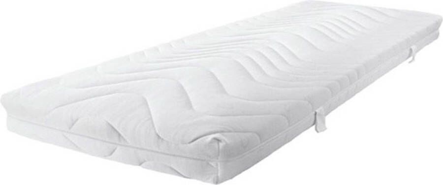 Bremafa Polyether Matras Alaska SG40 met stretchhoes 130 x 200 x 16 cm