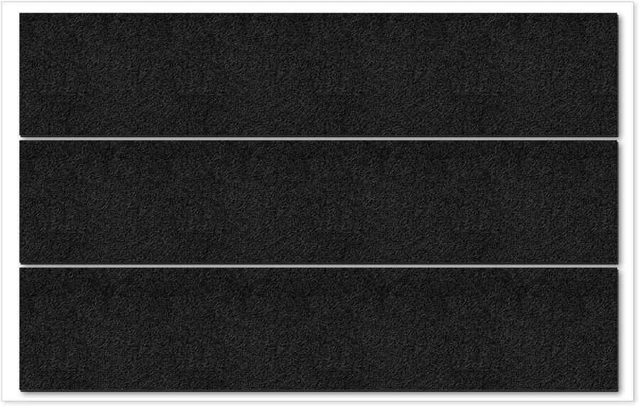 Brenzoos Set van 3 zelfklevende viltglijders voor stoelen en meubels Vilt meubelglijders voor zware meubels Bescherm vloer met meubelvilt Duurzame stoelglijders