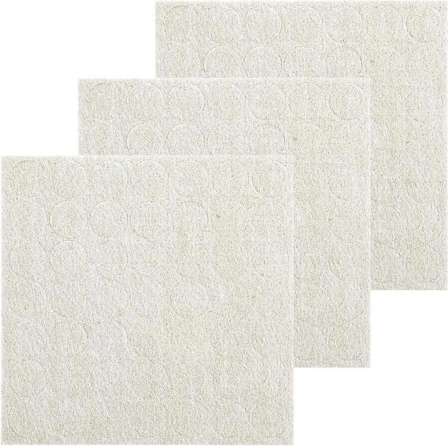 Brenzoos Vilten meubelglijders voor hardhouten vloeren 22 cm zelfklevend premium vloerbescherming stoelvilten houten vloeren beschermen krassen voorkomen 147 cm