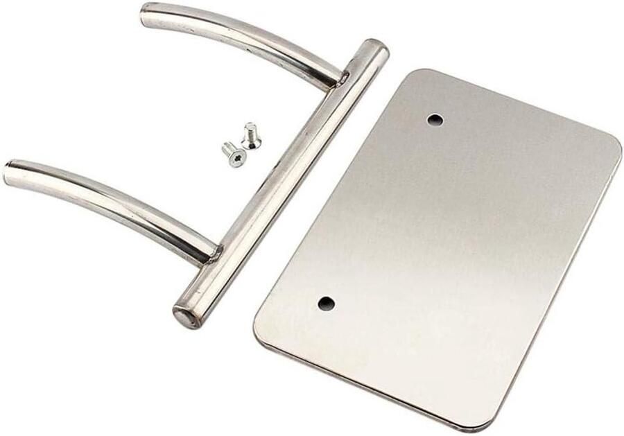 Brenzoos Voetensteun van roestvrij staal voor kapsalon en tattoo stoel