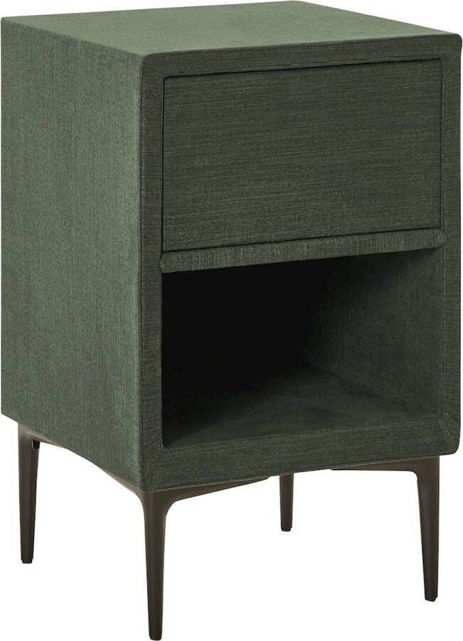 BBright B Bright Nachtkast vierkant B Bright met 1 lade en poten 40 x 65 x 40 cm CAPE HUNTER 156