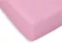 Briljant Baby Jersey katoenen hoeslaken ledikant licht roze 60 x 120 cm - Thumbnail 1