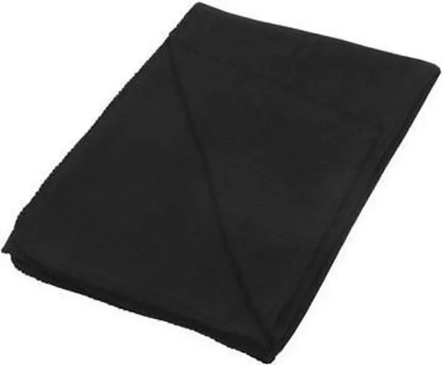 Briljant Pique zomer deken Zwart Ledikant (100x150 cm) (zwart 80R)