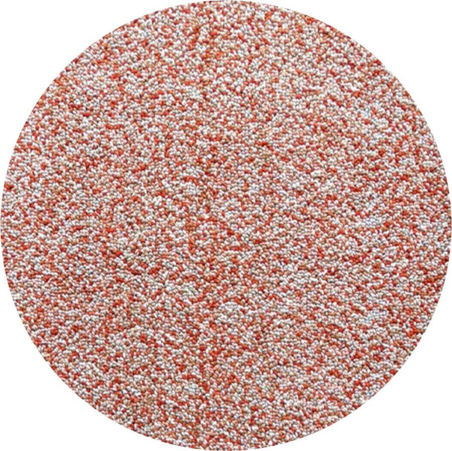 Brink & Campman Brink en Campman Arch 67002 Rond Vloerkleed 200 rond Rond Structuur Tapijt Modern Rood Roze