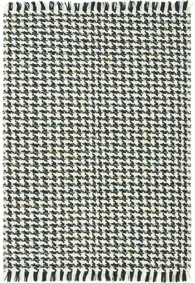 Brink & Campman Brink en Campman Atelier Poule 49805 Vloerkleed 140x200 Rechthoek Laagpolig Tapijt Modern Blauw Zwart_wit - Foto 1