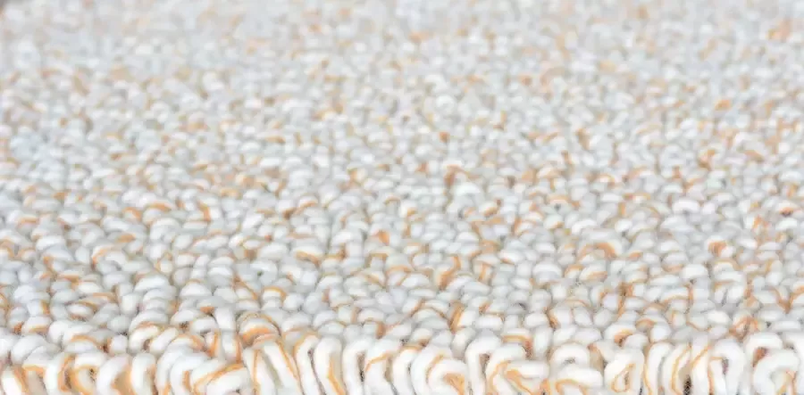 Brink & Campman Brink en Campman Brink en Campman Trace Mandarin Orange Loop Pile 121003 Vloerkleed 170x240 Rechthoek Hoogpolig Tapijt Modern Oranje Wit - Foto 2