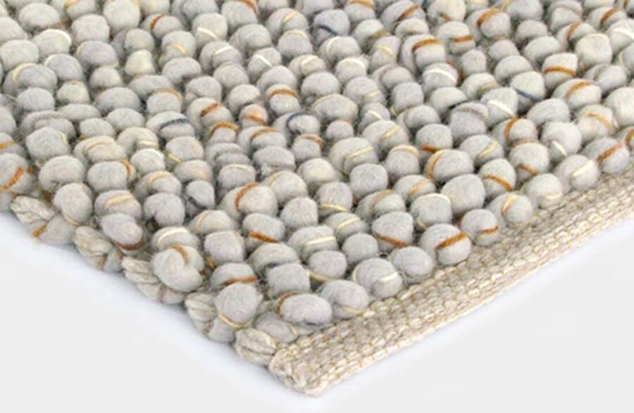 Brink & Campman Brink en Campman Cobble 29201 Vloerkleed 200x300 Rechthoek Laagpolig Structuur Tapijt Industrieel Grijs - Foto 3