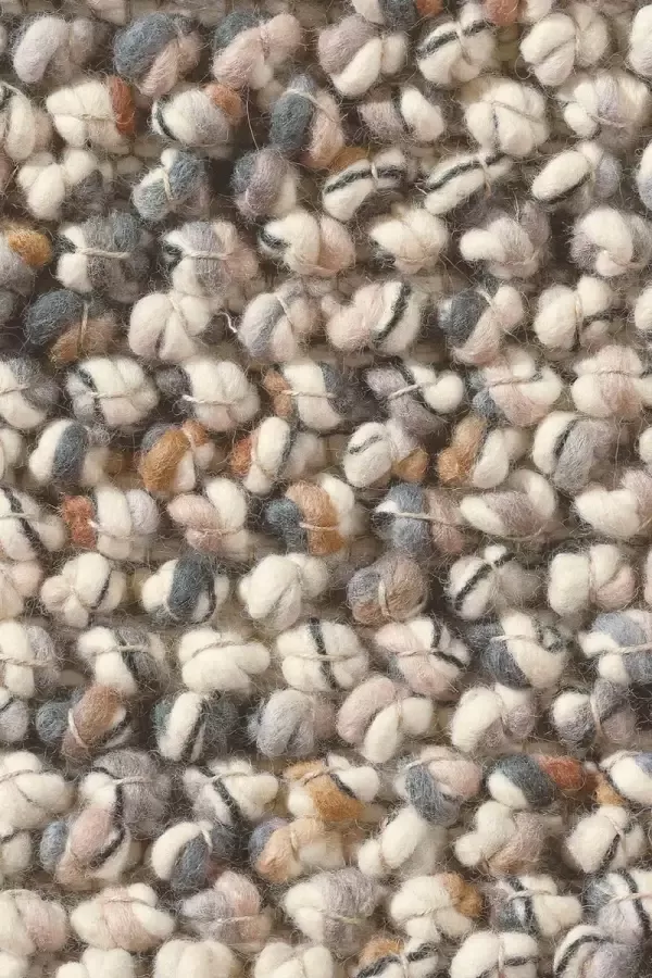 Brink & Campman Brink en Campman Marble 29501 Vloerkleed 140x200 Rechthoek Laagpolig Structuur Tapijt Landelijk Meerkleurig - Foto 2