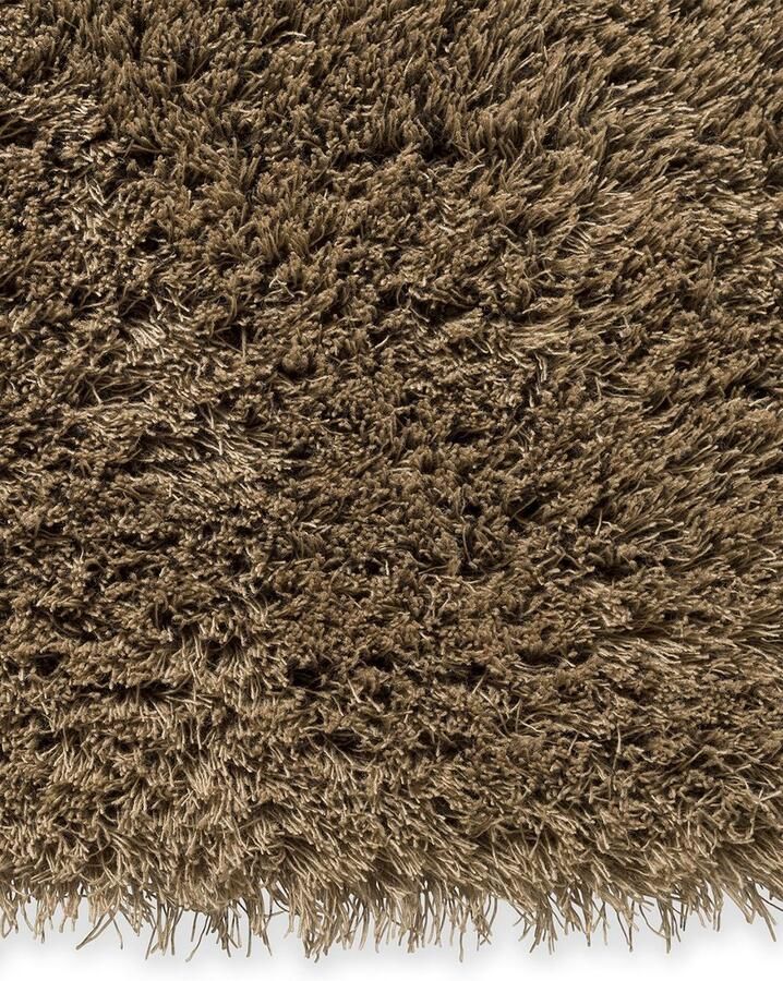 Brink & Campman Shade High Beige Dark Chocolate 011901 Vloerkleed 170 x 240 cm Bruin Rectangular Wol Woonkamer Schakering Shaggy Hoogpolig Boho Modern - Foto 2