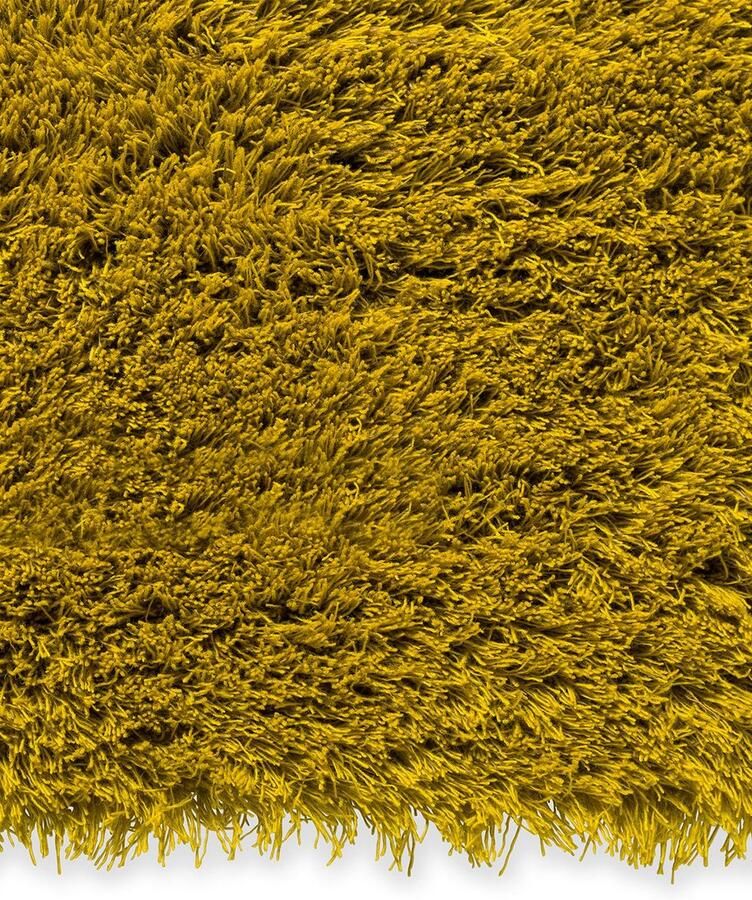Brink & Campman Shade High Lemon Gold 011906 Vloerkleed 170 x 240 cm Geel Rectangular Wol Woonkamer Schakering Shaggy Hoogpolig Modern - Foto 2