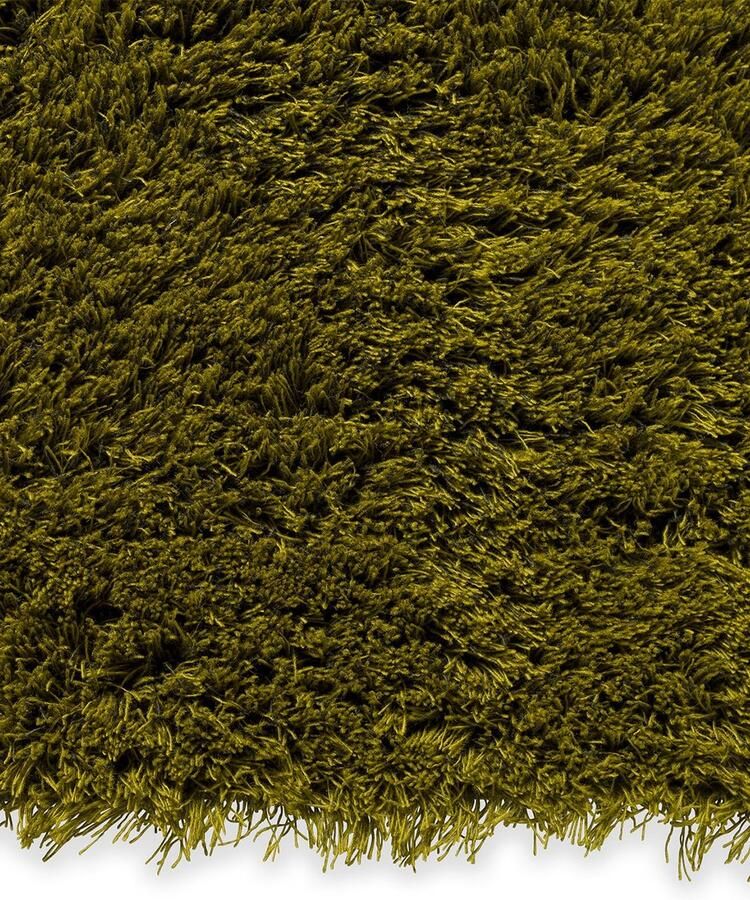 Brink & Campman Shade High Olive Deep Forest 011907 Vloerkleed 170 x 240 cm Groen Rectangular Wol Woonkamer Schakering Shaggy Hoogpolig Modern - Foto 2