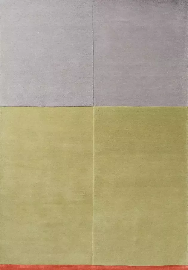 Brink en Campman Decor State Soft Green 097107 250x350 cm Vloerkleed