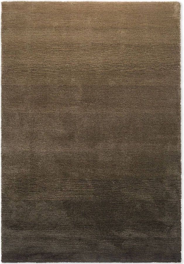 Brink & Campman Shade Low Beige Dark Chocolate 010101 Vloerkleed 200 x 300 cm Brown Rectangular Wool Dining room Living room Gradation Country Modern - Foto 3
