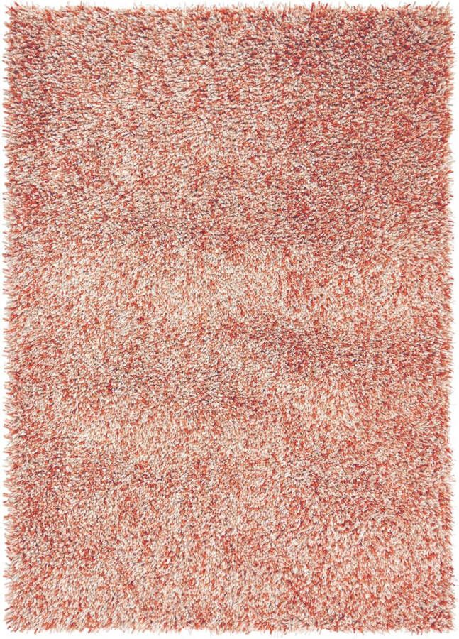 Brink & Campman Brink en Campman Young 61802 Vloerkleed 160x230 Rechthoek Hoogpolig Tapijt Landelijk Rood Roze Wit - Foto 2