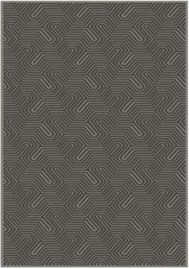 Brinker Vloerkleed Ensuite Graphix Anthracite Grey 160x230