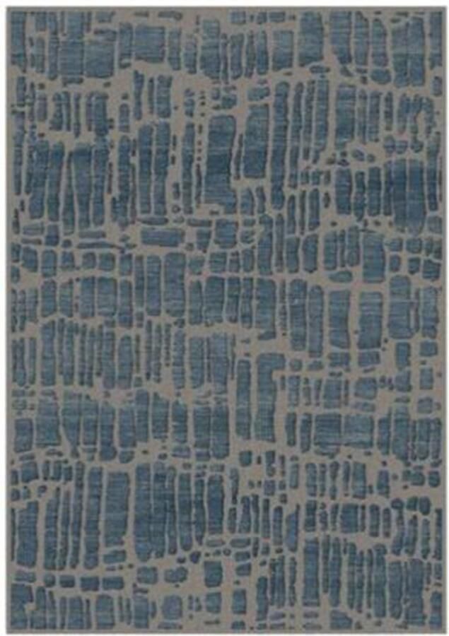 Brinker Vloerkleed Ensuite Graphix Grey navy 160x230