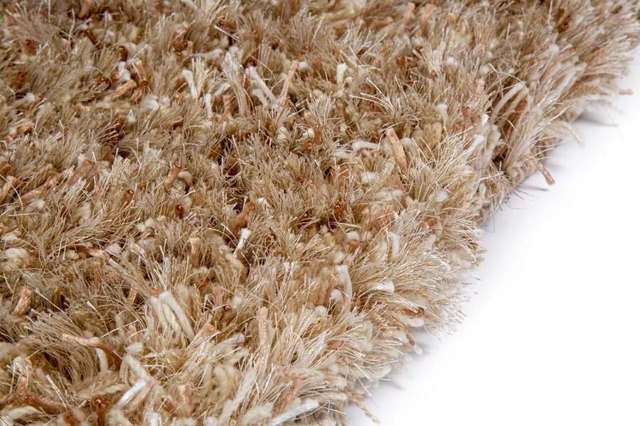 Brinker carpets New Paulo Light Beige Mix 126 Vloerkleed 200 x 300 cm Beige Rectangular Polyester Woonkamer Gespikkeld Shaggy Hoogpolig Boho Modern