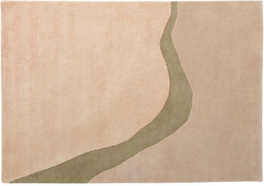 Brinker carpets vloerkleed organix – khaki – 160x230