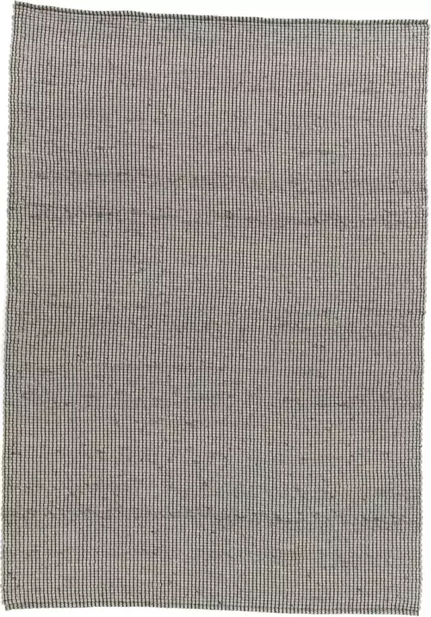 Brinker carpets Festival Beatbridge Ivory Cream Vloerkleed 200x290 Rechthoek Laagpolig Structuur Tapijt Industrieel Taupe Zwart - Foto 1