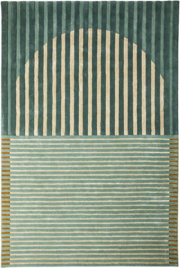 Brinker carpets Vloerkleed Fano Green x 230 cm