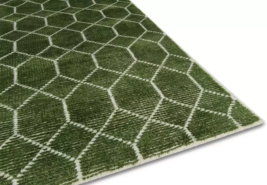 Brinker carpets Vloerkleed Laatz Army Green x 230 cm