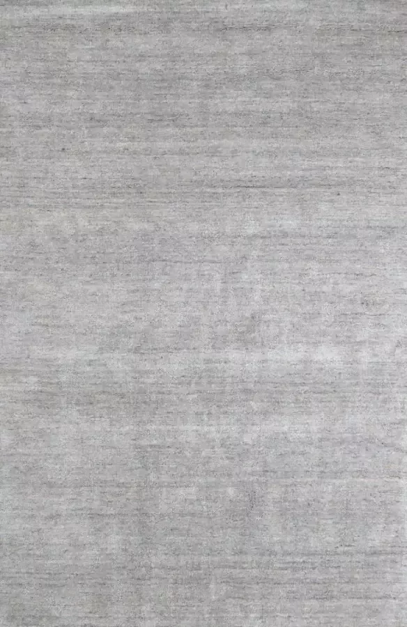 Brinker carpets New Berbero Grey Vloerkleed 200 x 300 cm Grey Rectangular Wool Living room Plain Modern