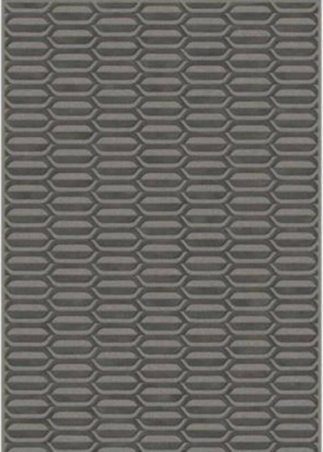 Brinker Vloerkleed Ensuite Graphix Grey anthracite 160x230