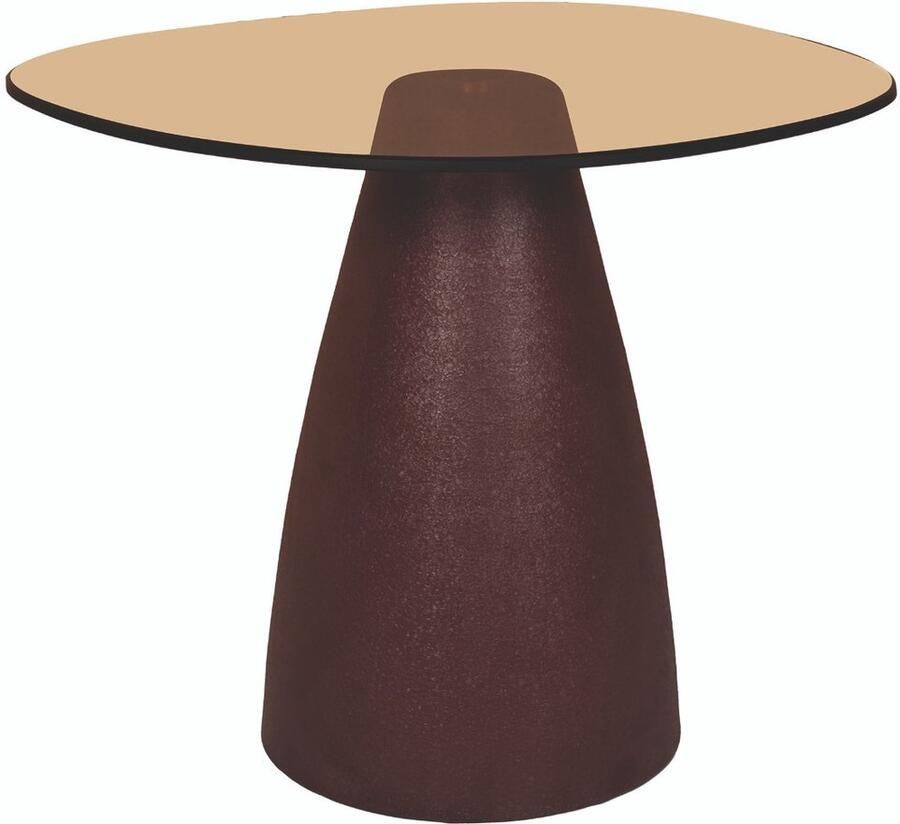 Brix Bijzettafel Mylon Burgundy 50cm Bruin