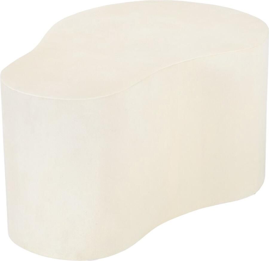 Livingfurn Brix Salontafel Brix Organic Sandy 70cm Beton MDF