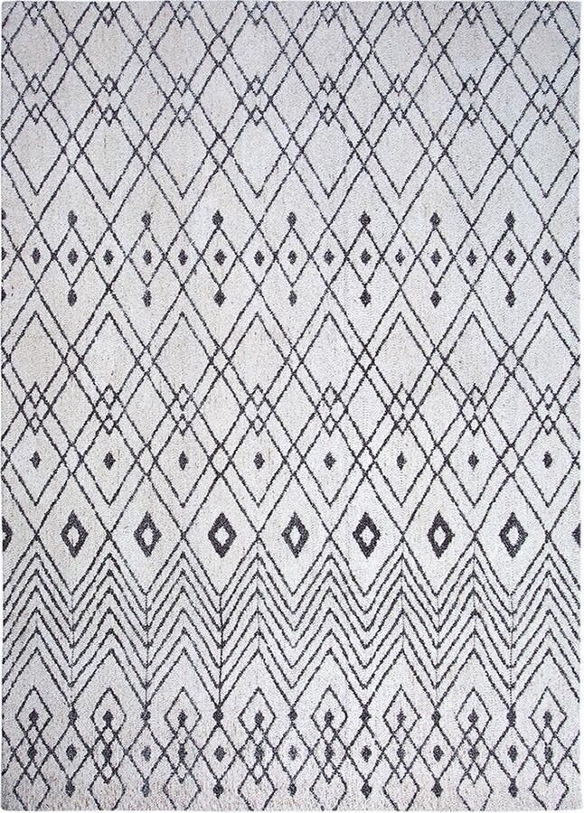 Brix Vloerkleed Edward Grijs 170 x 240 cm