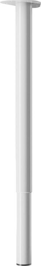 Bronea Set à 4 stuks Tafelpoten in hoogte verstelbaar 60-90 cm & 80-120 cm telescoop tafelpoot meubelpoot meubelpoten Afmeting & kleur naar keuze