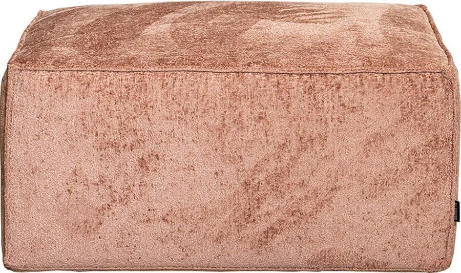 Bronx71 Hocker Memphis roze stof chenille. - Foto 2