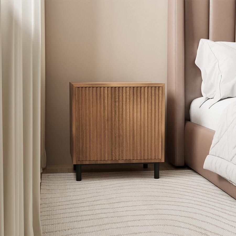 Bronx71 Nachtkastje Shelly rustiek eiken.