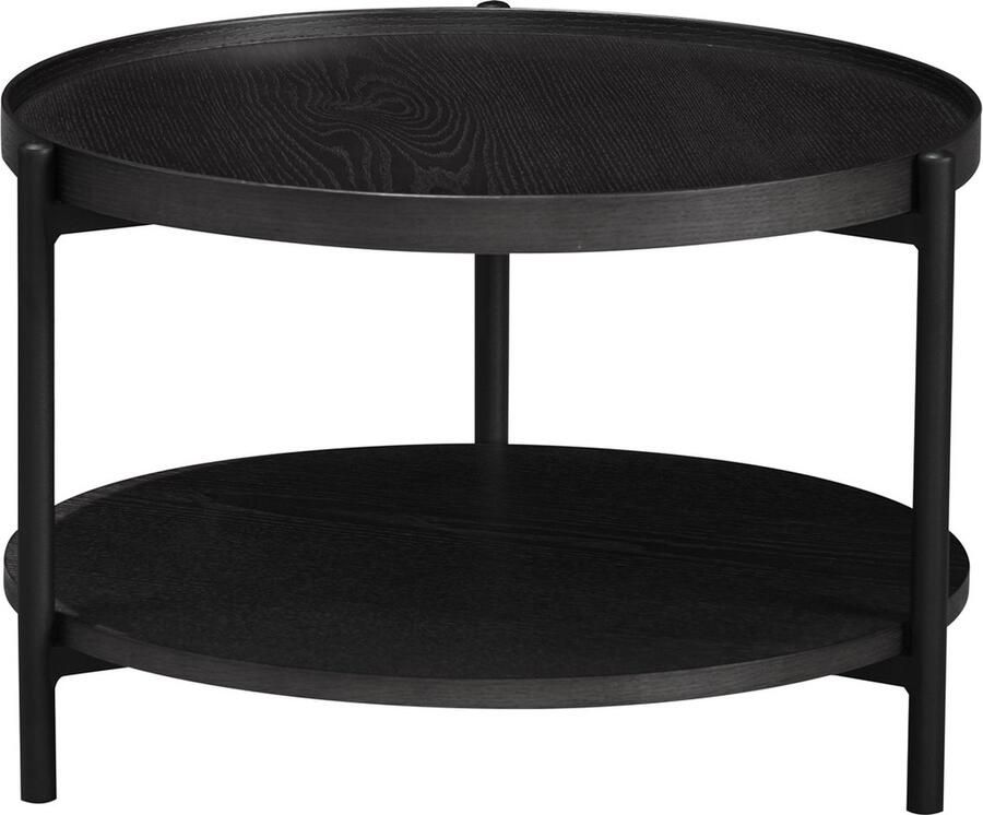 Bronx71 Salontafel Rio Ø58 cm zwart eiken Salontafel rond - Foto 2