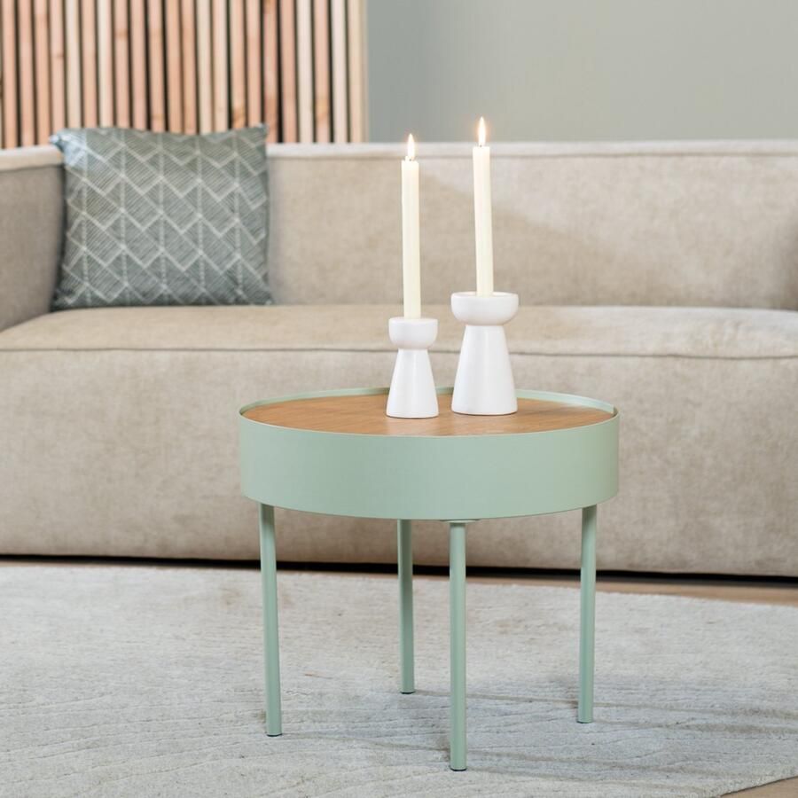 Bronx71 Salontafel rond Zita lichtgroen Salontafel rond - Foto 2