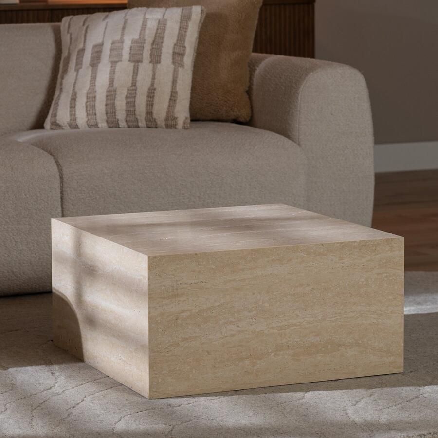 Bronx71 Salontafel element Ace travertin 60x60x30