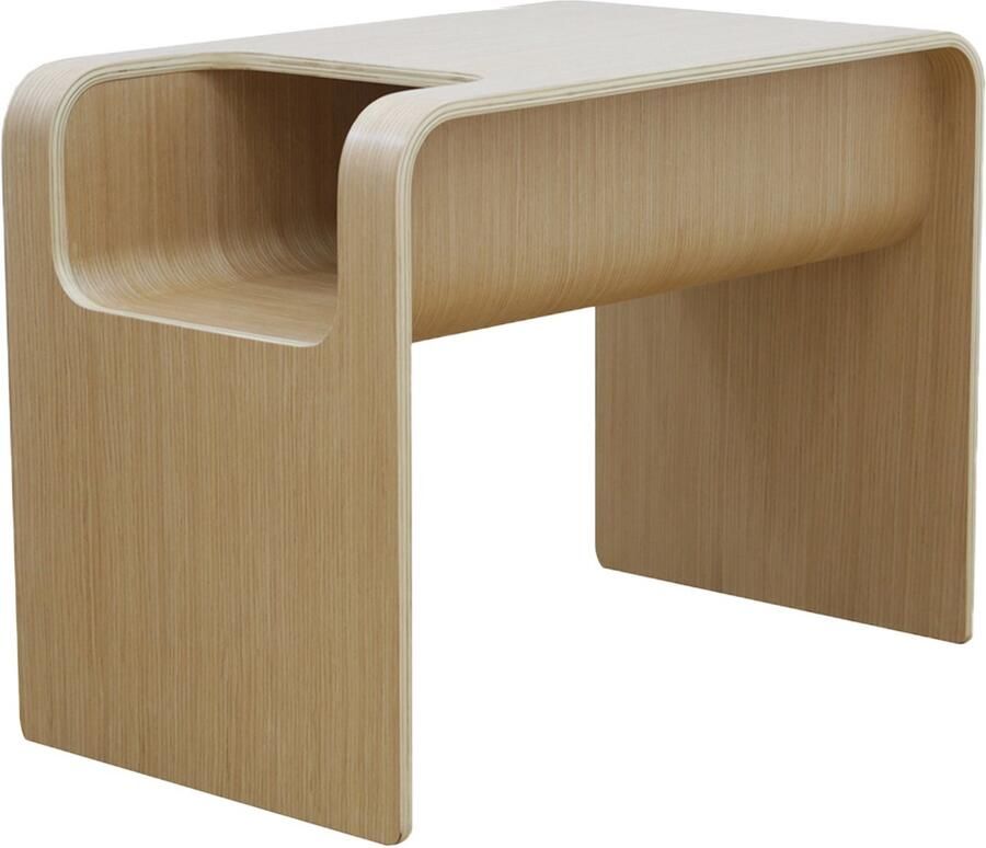 Bronx71 Scandinavische bijzettafel salontafel Isla 60x35x45 naturel eiken - Foto 2