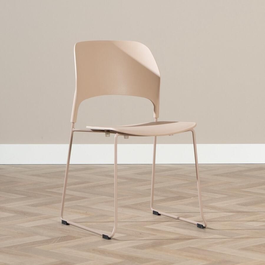 Bronx71 Scandinavische eetkamerstoel Elena lichtgroen stoel - Foto 3