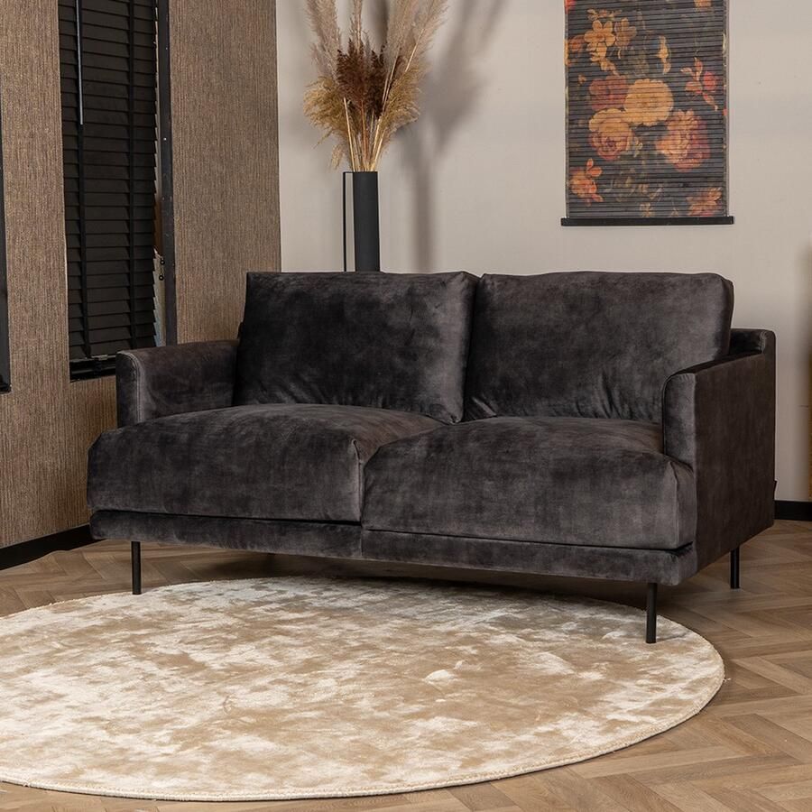 Bronx71 Velvet bank 2 5-zits Denver antraciet