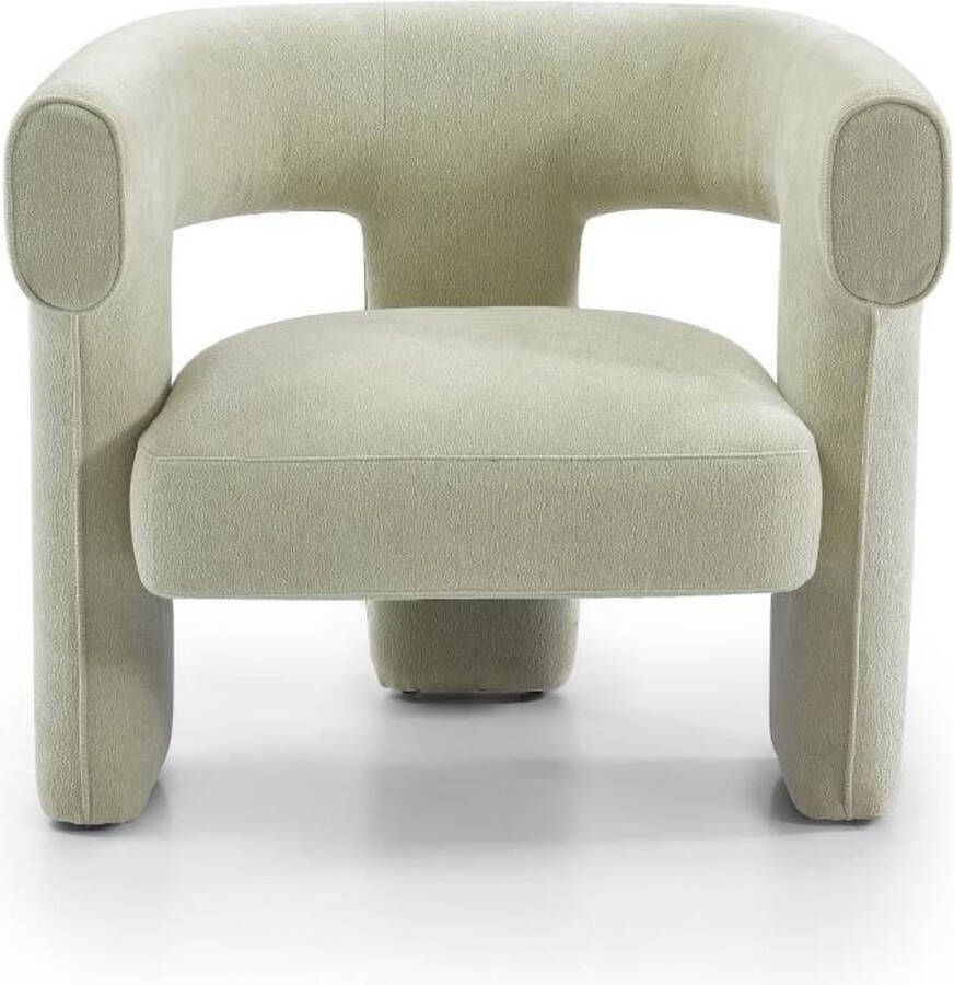 Bronx71 Scandinavische fauteuil Bibi chenille mintgroen. - Foto 2