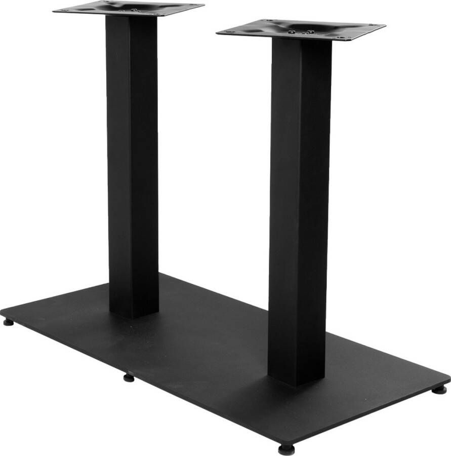 Bronx71 Tafelonderstel Sami bistro dubbel metaal zwart