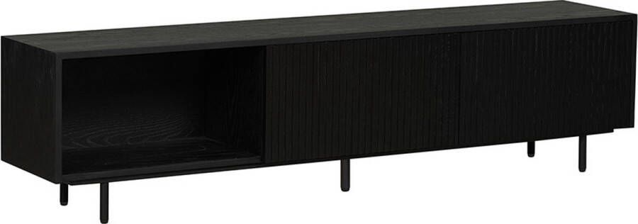 Bronx71 Tv-meubel Ray zwart eiken 180 cm. - Foto 1