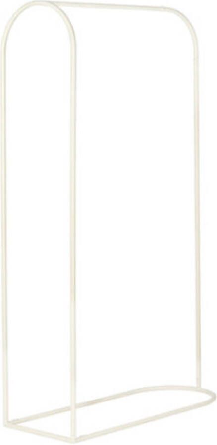 Broste Copenhagen kledingrek Archie wit L 90 x B 40 x H 165 cm