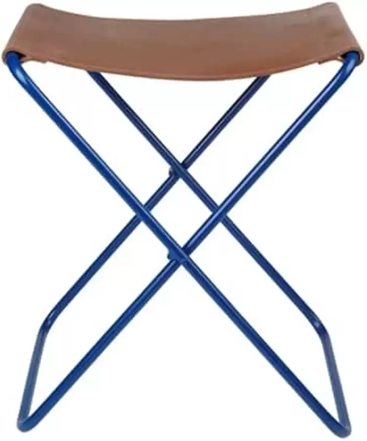 Broste Copenhagen Nola kruk intense blue 71177650 - Foto 1