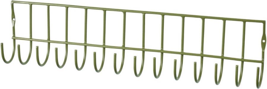 Broste Copenhagen Wandrek met haakjes 'Maggie' Army Green