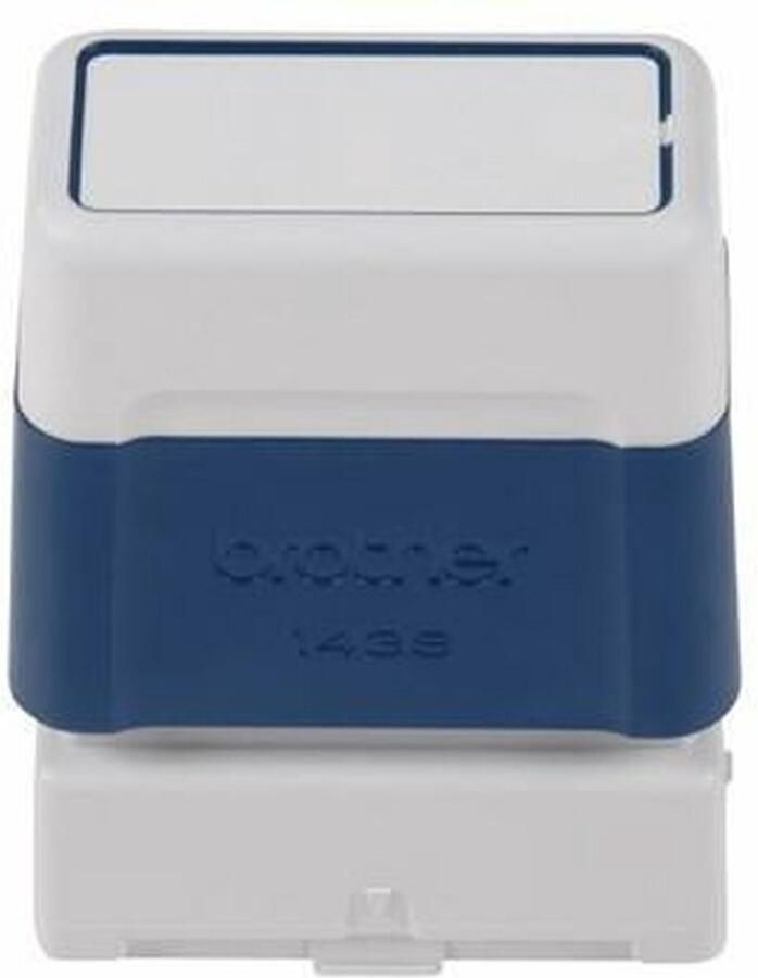 Brother Zegel Montuur 14 x 38 mm Blauw (6 Stuks)