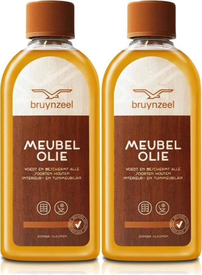 Bruynzeel Meubelolie Versie 2021 Multi Pack 2 x 200 ml